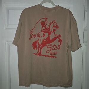 Moving Sale! { American Eagle Lone Star Boxy Fit Mens Tee Size M